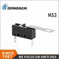 MS3 household appliance micro switch custom wholesale 4