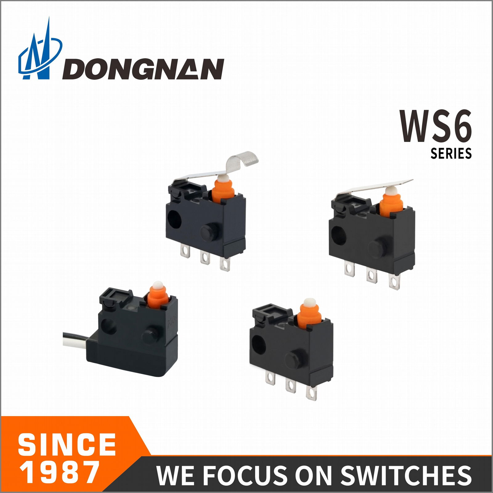 Ws6 Household Appliances Waterproof Micro Switch Mass Customization Direct Sell 5