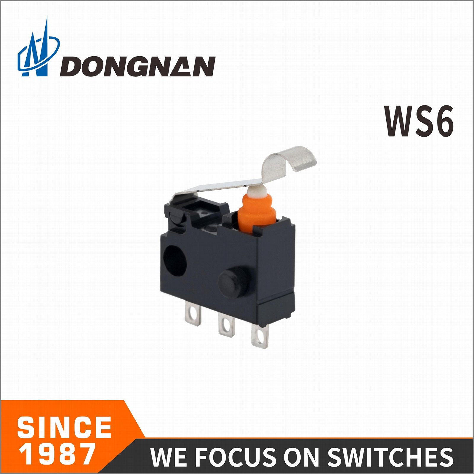 WS6 IP67 waterproof micro switch factory direct sales