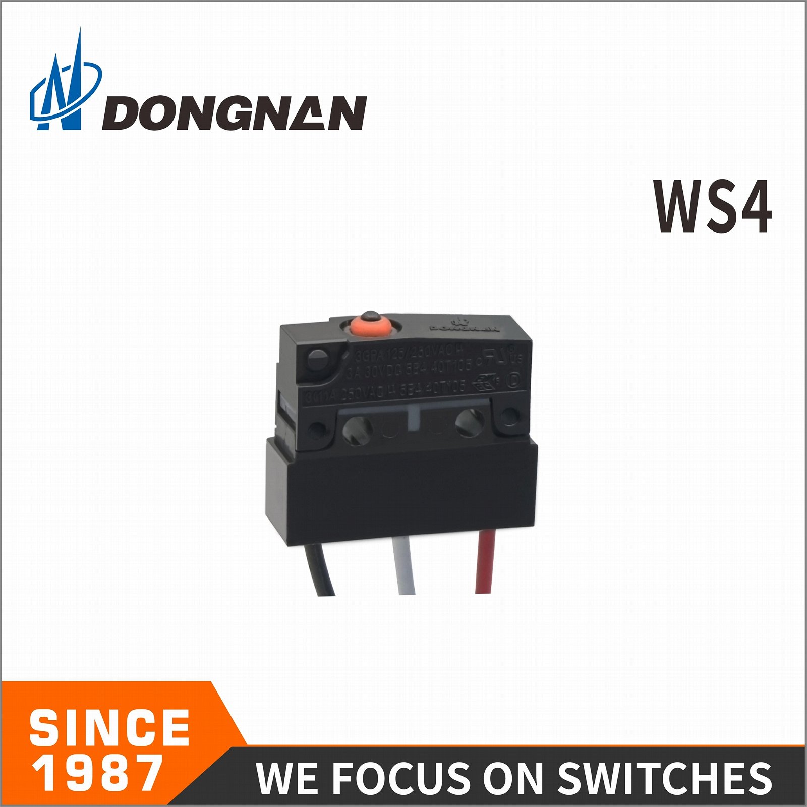 WS4 waterproof micro switch factory wholesale 3