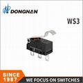 WS3 Large Appliances Automotive Waterproof Micro Switch Straight lever  