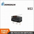 Waterproof Switch Long Life Snap Action with Long Level Push Button Micro Switch