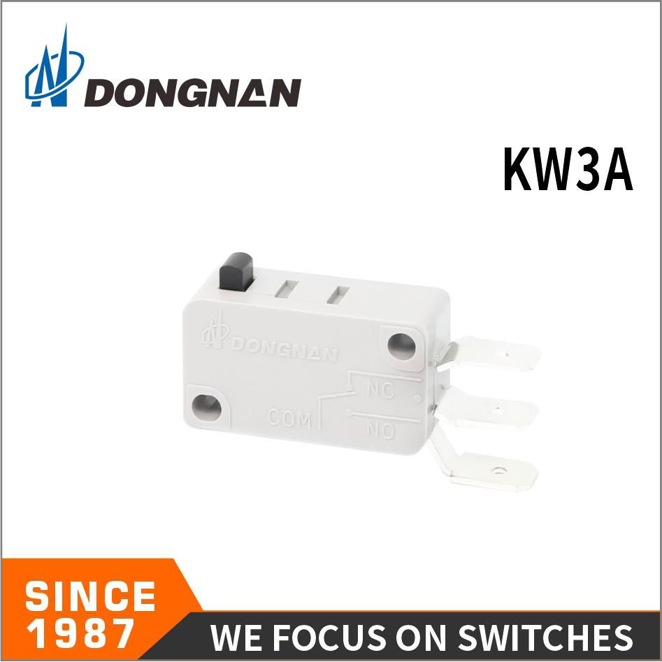 Home Appliance KW3A Micro Switch Long Roller Lever Customized Wholesale 4