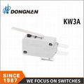 家用電器KW3A微動開關長滾輪槓桿弧形槓桿定製批發