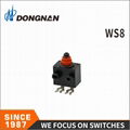 Ws8 Push Button Waterproof Switch IP67 12V for Automobile with TUV UL 1