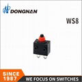 Ws8 Push Button Waterproof Switch IP67 12V for Automobile with TUV UL 5
