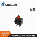 Ws8 Push Button Waterproof Switch IP67 12V for Automobile with TUV UL 6