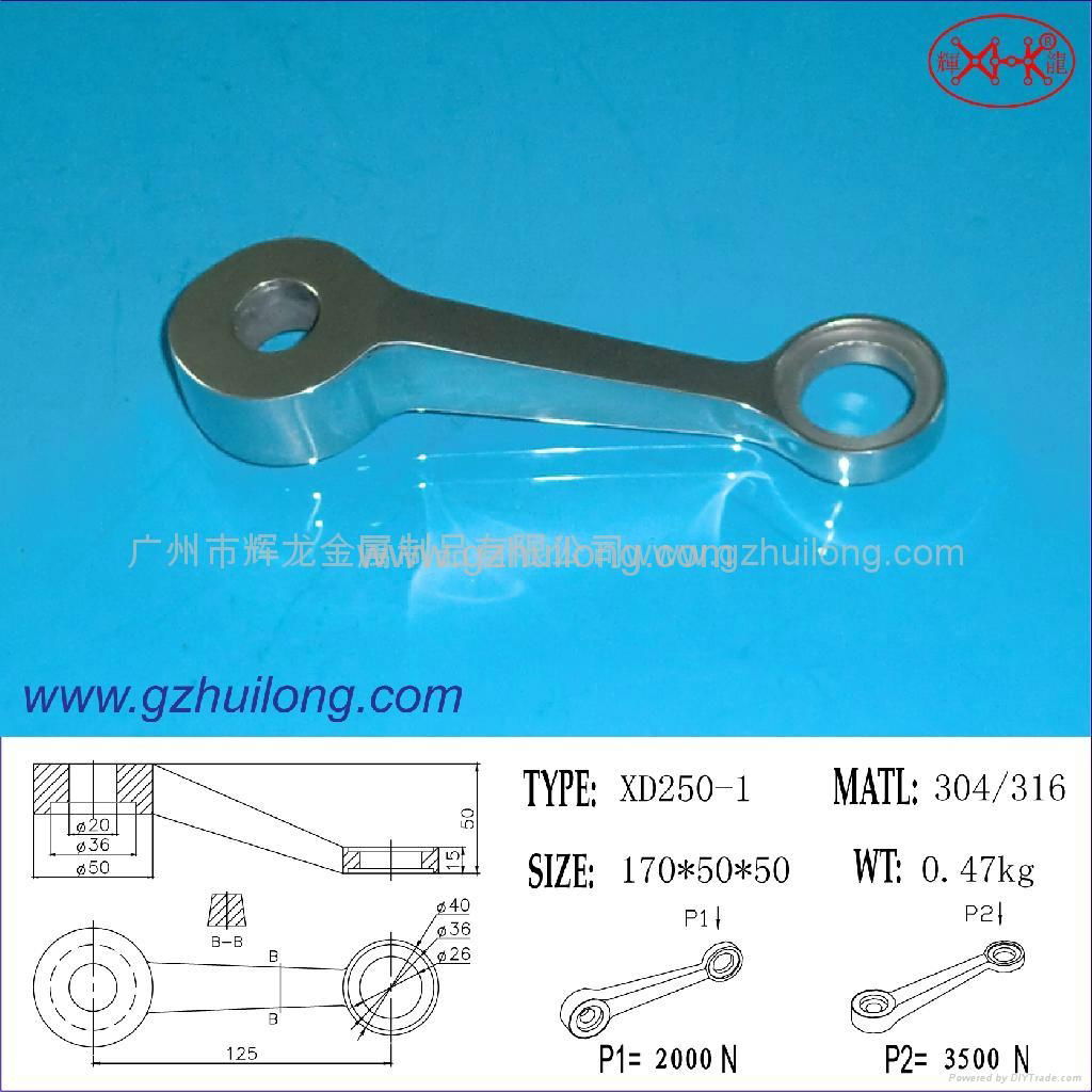 XD250-way spider for glass curtain wall fitting 5