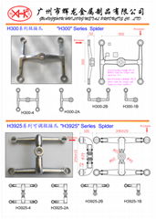 H系列驳接爪