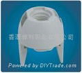 E14 plastic lamp holder with VDE certificate in white color 2