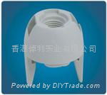 E14 plastic lamp holder with VDE certificate in white color 2