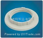 E14 plastic lamp holder with VDE certificate in white color 3