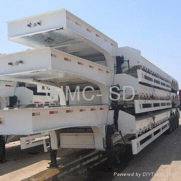 Low bed semi trailer 