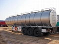 tank semi trailer, carton, steelless, aluminum alloy