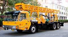 truck-mounted water well drilling rig