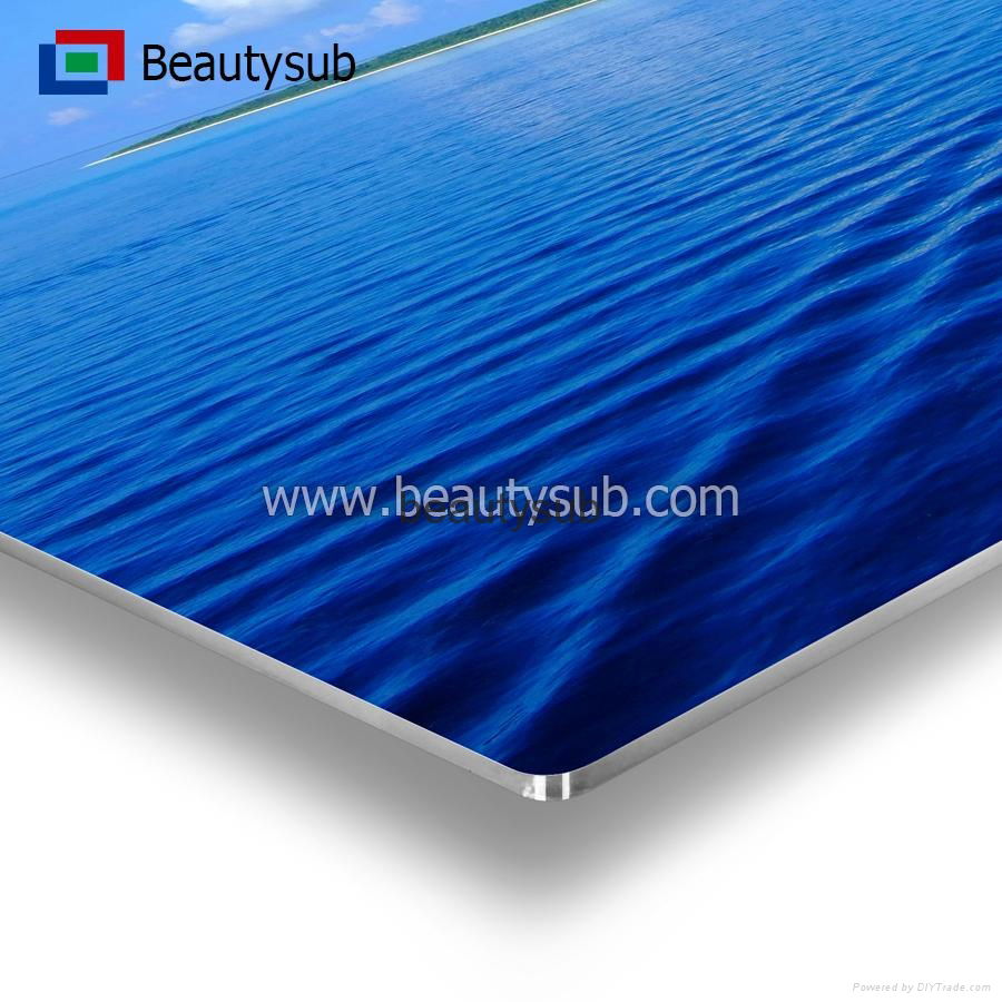 HD high definition gloss white Aluminum sheet