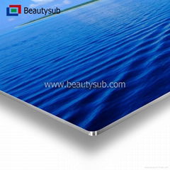 HD high definition gloss white Aluminum sheet