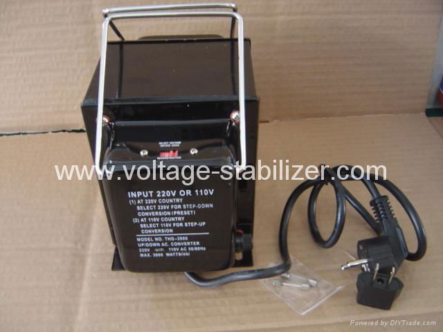 A.C STEP UP/DOWN TRANSFORMER (THG-2000/3000) 3