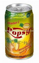 330ml Canned Pineapple Juice Drink---OEM