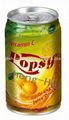 330ml Canned Orange Juice Drink 1