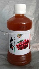 350ml Pet Bottle Hawthorn Juice Drink---OEM