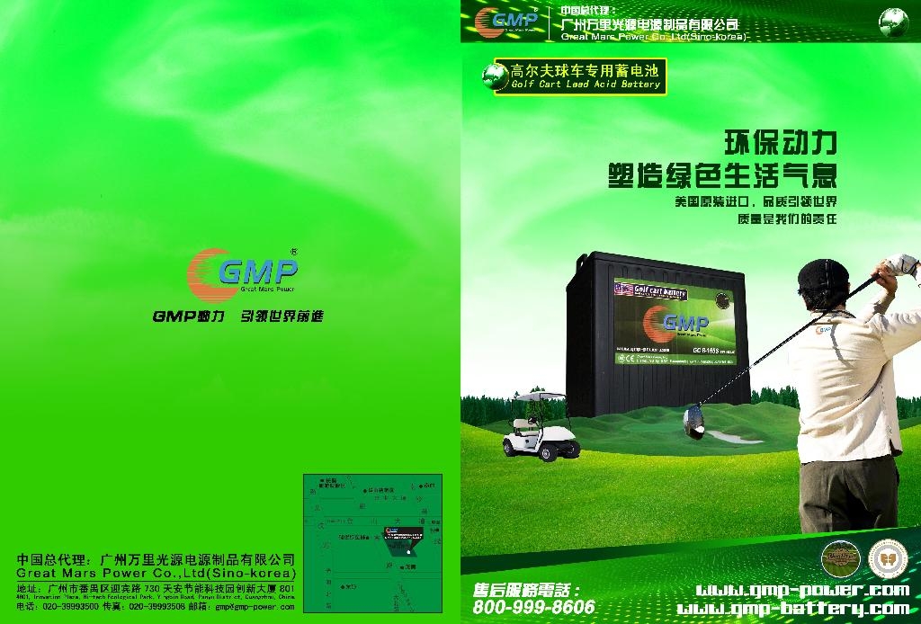 高尔夫球车电池