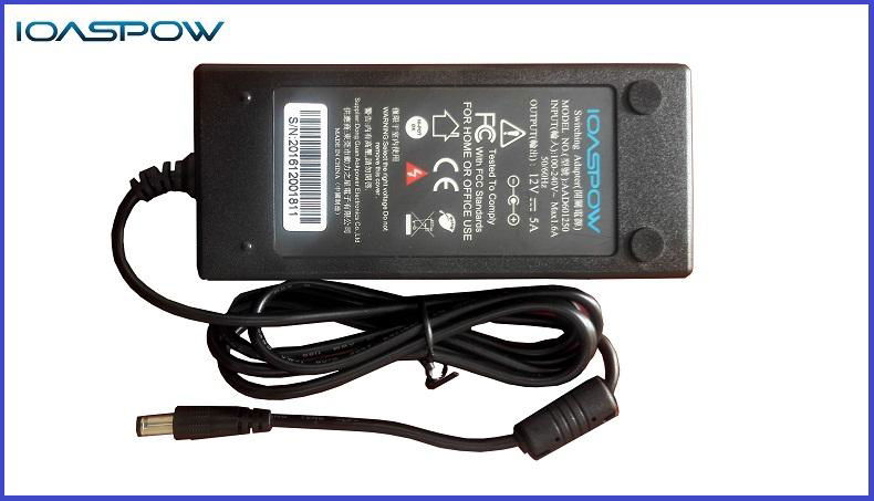 AC DC 12V 5A adapter power supply 5