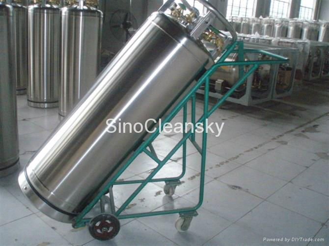 Cryogenic thermal-insulating cylinder