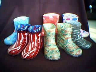 Printed Child Boots (A) or printing boots  3