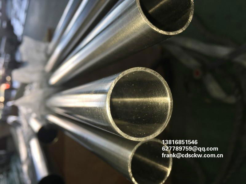 Stainless steel A270 welded tube/pipe polished inside/outside 400~600grit 3