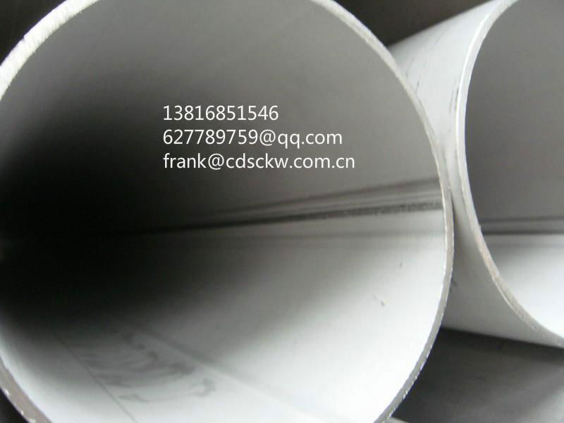 A312 stainless steel welded pipes round weld pipe Square tube 3