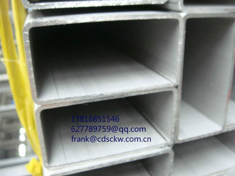 A312 stainless steel welded pipes round weld pipe Square tube 5