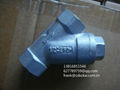 stainless steel 3pcs ball valve 1000wog and Y type 800psi strainer