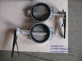 Cast iron&DI industrial wafer type butterfly valve PN10/16 ANSI JIS DIN 1