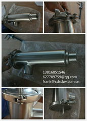 Food grade sanitary clamp ferrule cleaning ball pipe hanger smple valve strainer