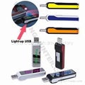 light-up usb flash drive light usb drive led usb 