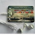 Credit card mp3 player/card mp3 player/business card mp3 player KH CM 001  