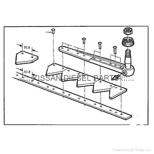 Combine Harvester Blades (Pakistan Trading Company) Farm Machines