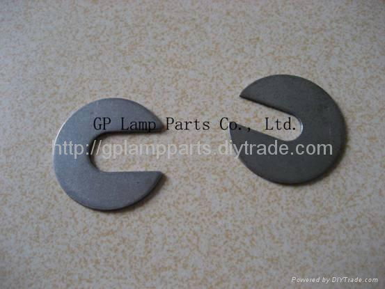 slotted washers, lampshade C shaped washers lampshade accessories