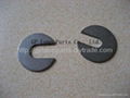 slotted washers, lampshade C shaped washers lampshade accessories 1