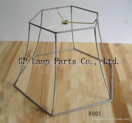 Lampshade Frame Wire Rings, How To Cover Lampshade Frame