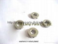 nickel plated 7/8" lampshade washers lampshade parts lamp shade accessories