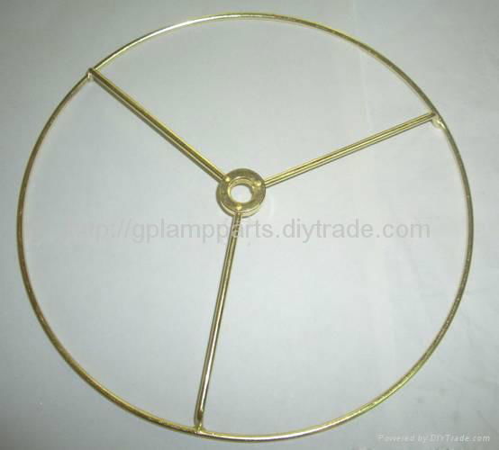 lampshade wire ring with washer spider fitter, top rings frames for