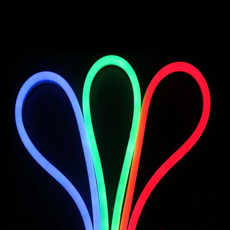 IP67 15X26mm Monor Color LED Neon Rope Light  2