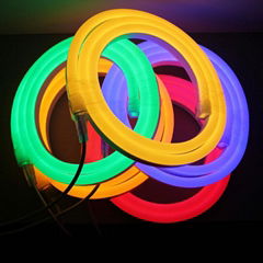 IP67 15X26mm Monor Color LED Neon Rope Light 