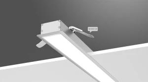 Supermarket LED Linkable Recessed Linear Light 4