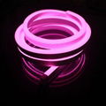 IP67 Waterproof Pink LED Neon Flex 24V 110V 220V
