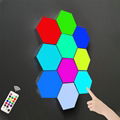 Touch Control RGB Hexagon Panel Lights 