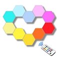 Touch Control RGB Hexagon Panel Lights  3