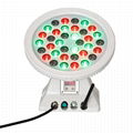 IP65 Waterproof DMX Control RGB Round LED Wall Washer 36W